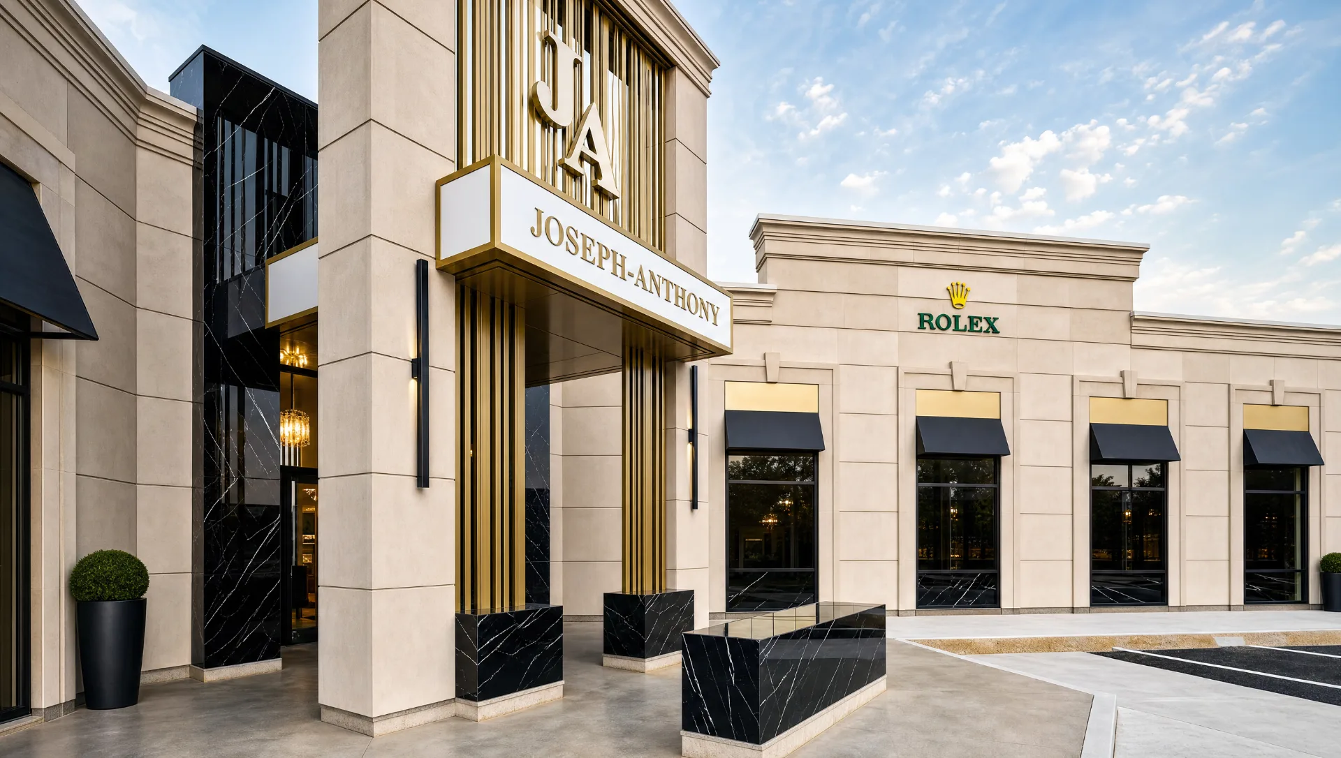 The Joseph-Anthony jewelry store in Windsor, a 20 minute drive from Tecumseh, Ontario